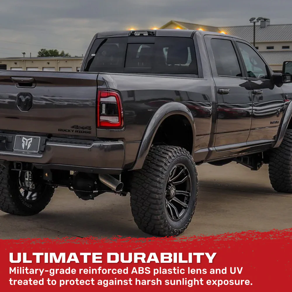 Dodge RAM HD 2500/3500 19-25 5 Piece Cab Roof Light Set 2-Way Front & Rear Facing Ultra High-Power LEDs Multiple Lens & Colors - Image 52
