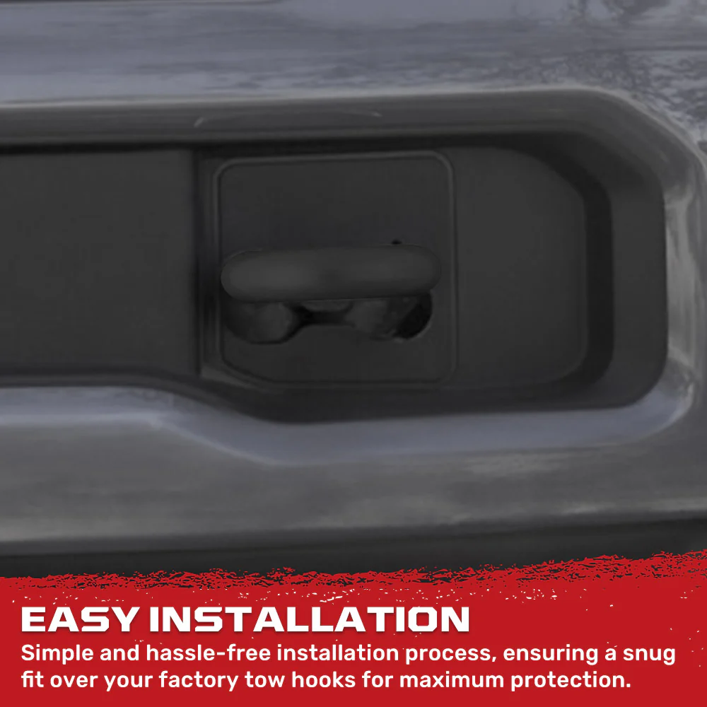 Ford 15-23 F150 & Raptor Tow Hook Covers 2-Piece Set of Silicone Covers Standard & LED Options - Multiple Colors - Image 33