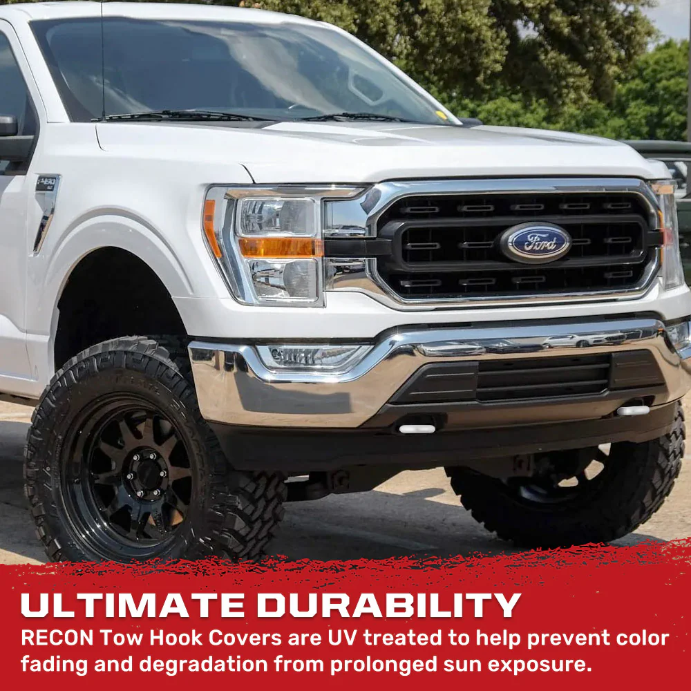 Ford 15-23 F150 & Raptor Tow Hook Covers 2-Piece Set of Silicone Covers Standard & LED Options - Multiple Colors - Image 56