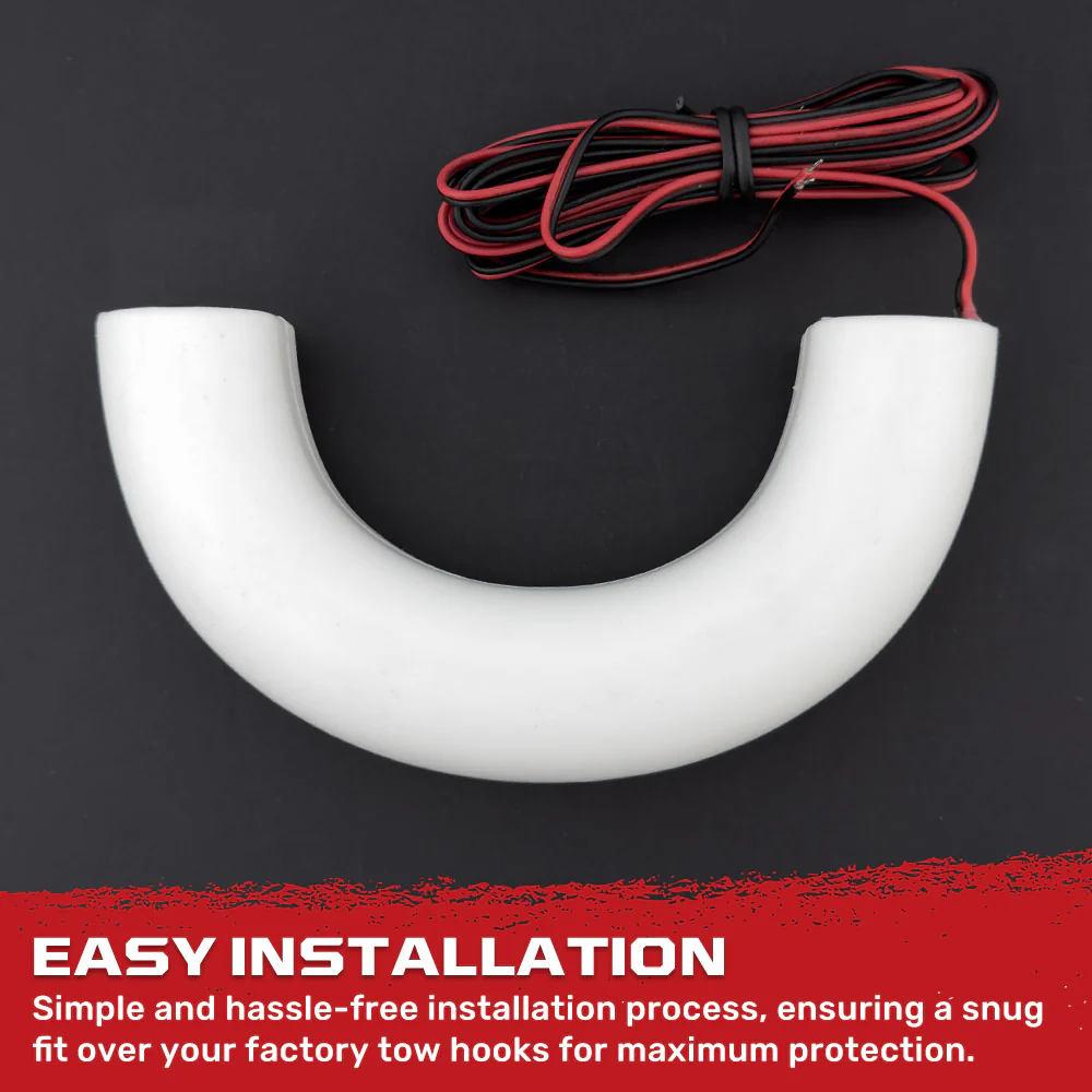 Ford 15-23 F150 & Raptor Tow Hook Covers 2-Piece Set of Silicone Covers Standard & LED Options - Multiple Colors - Image 62