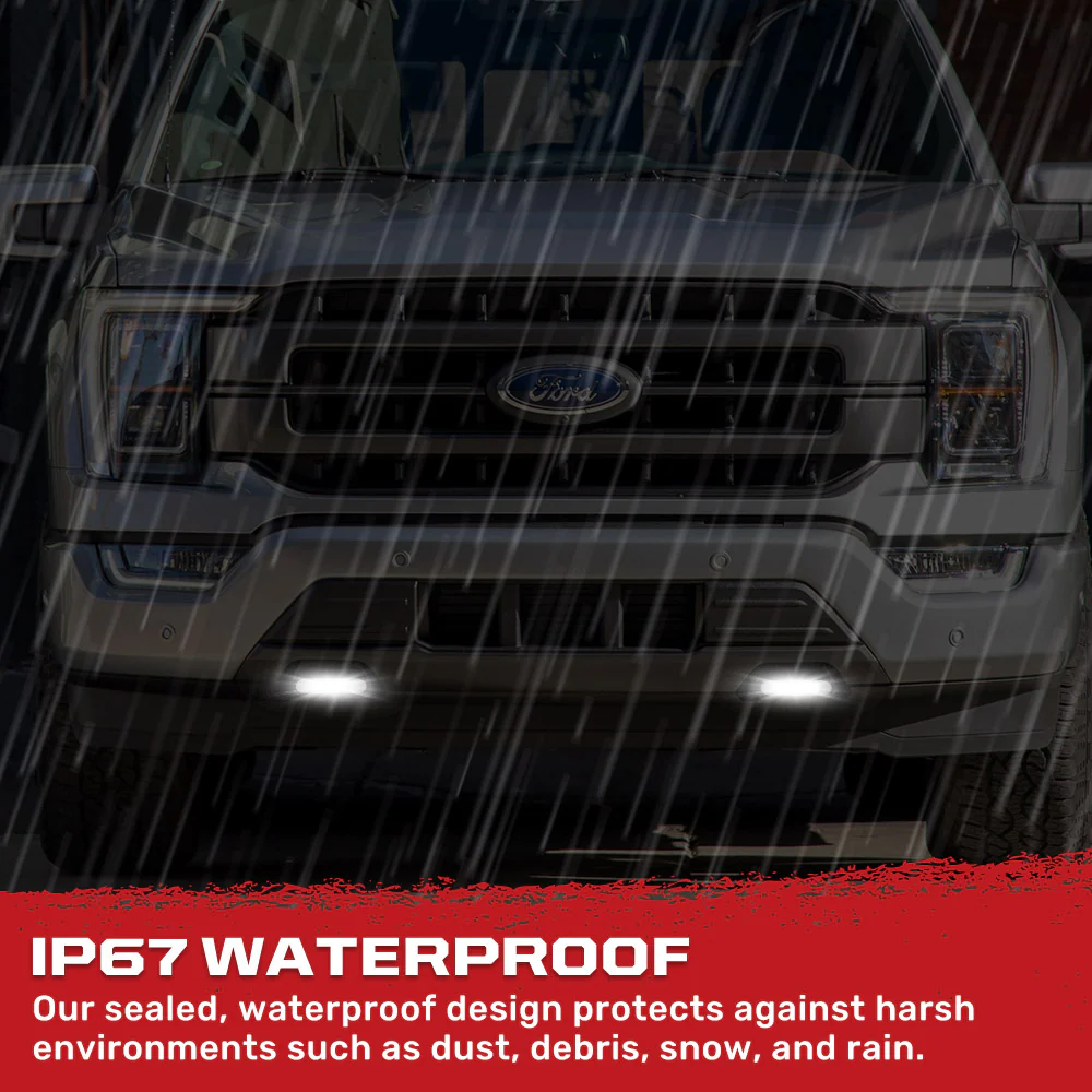 Ford 15-23 F150 & Raptor Tow Hook Covers 2-Piece Set of Silicone Covers Standard & LED Options - Multiple Colors - Image 64
