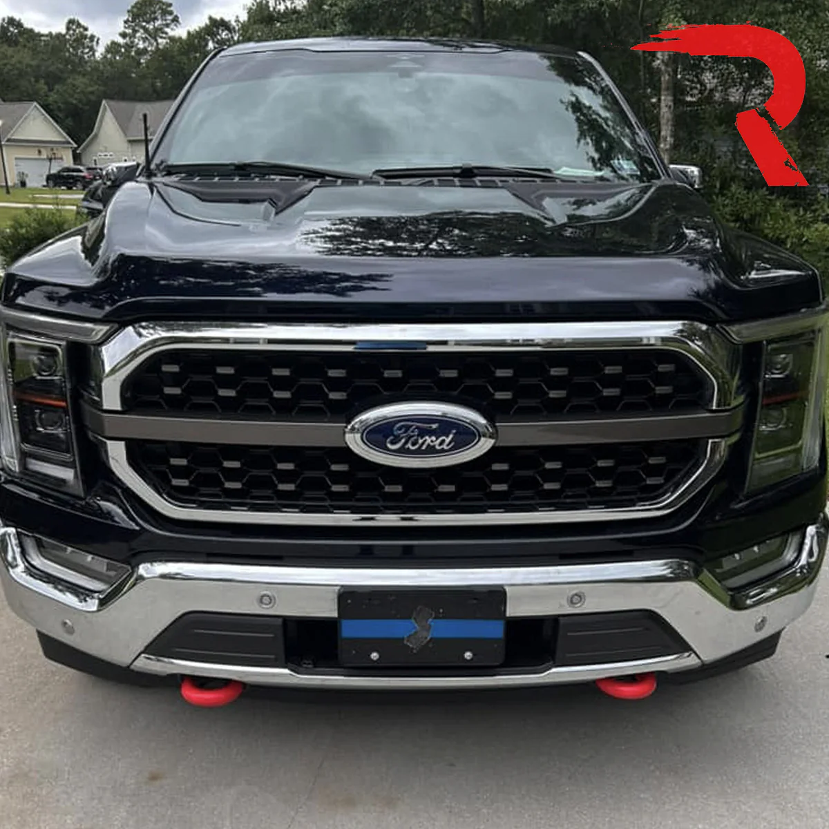 Ford 15-23 F150 & Raptor Tow Hook Covers 2-Piece Set of Silicone Covers Standard & LED Options - Multiple Colors - Image 66