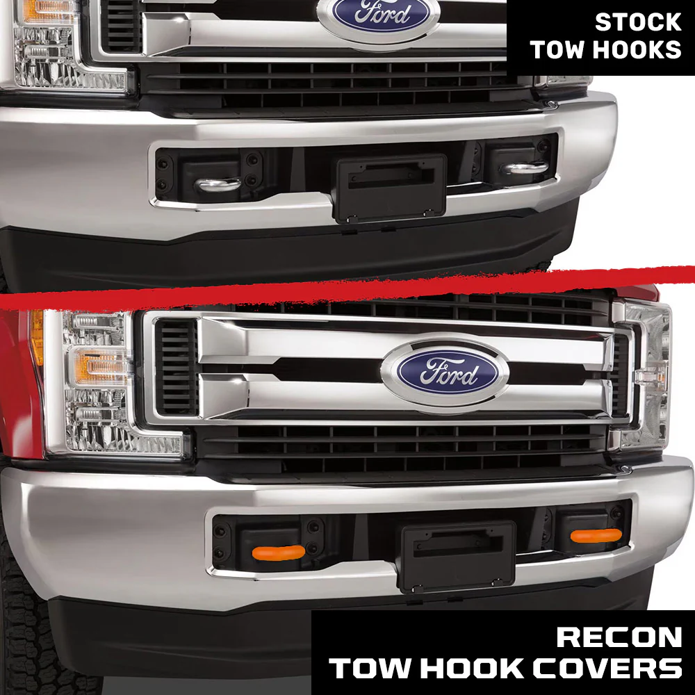Ford 15-23 F150 & Raptor Tow Hook Covers 2-Piece Set of Silicone Covers Standard & LED Options - Multiple Colors - Image 73