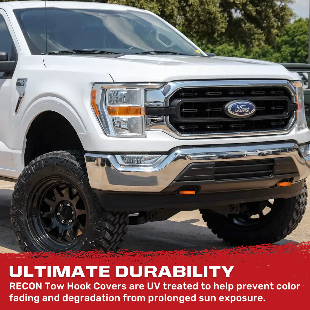 Ford 15-23 F150 & Raptor Tow Hook Covers 2-Piece Set of Silicone Covers Standard & LED Options - Multiple Colors - Image 76