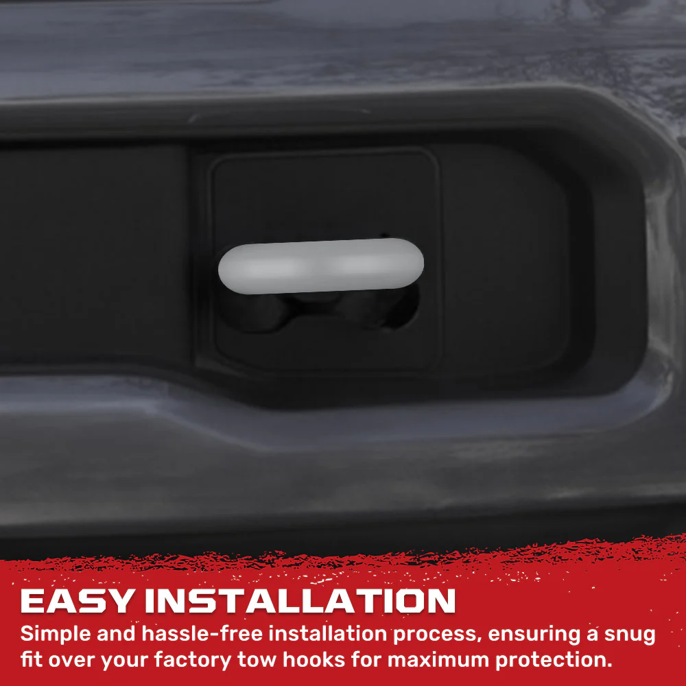 Ford 17-23 Super Duty Tow Hook Covers 2-Piece Set of Silicone Covers Standard & LED Options - Multiple Colors - Image 122