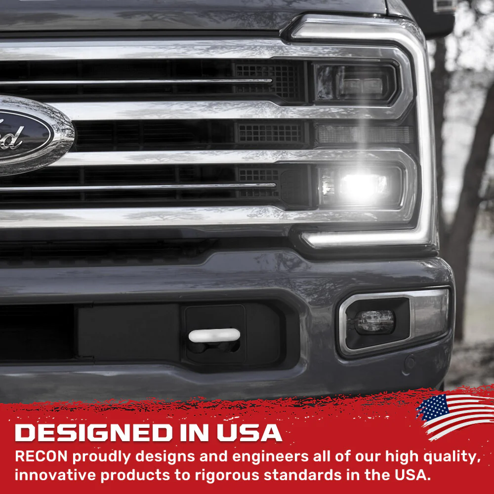 Ford 17-23 Super Duty Tow Hook Covers 2-Piece Set of Silicone Covers Standard & LED Options - Multiple Colors - Image 38