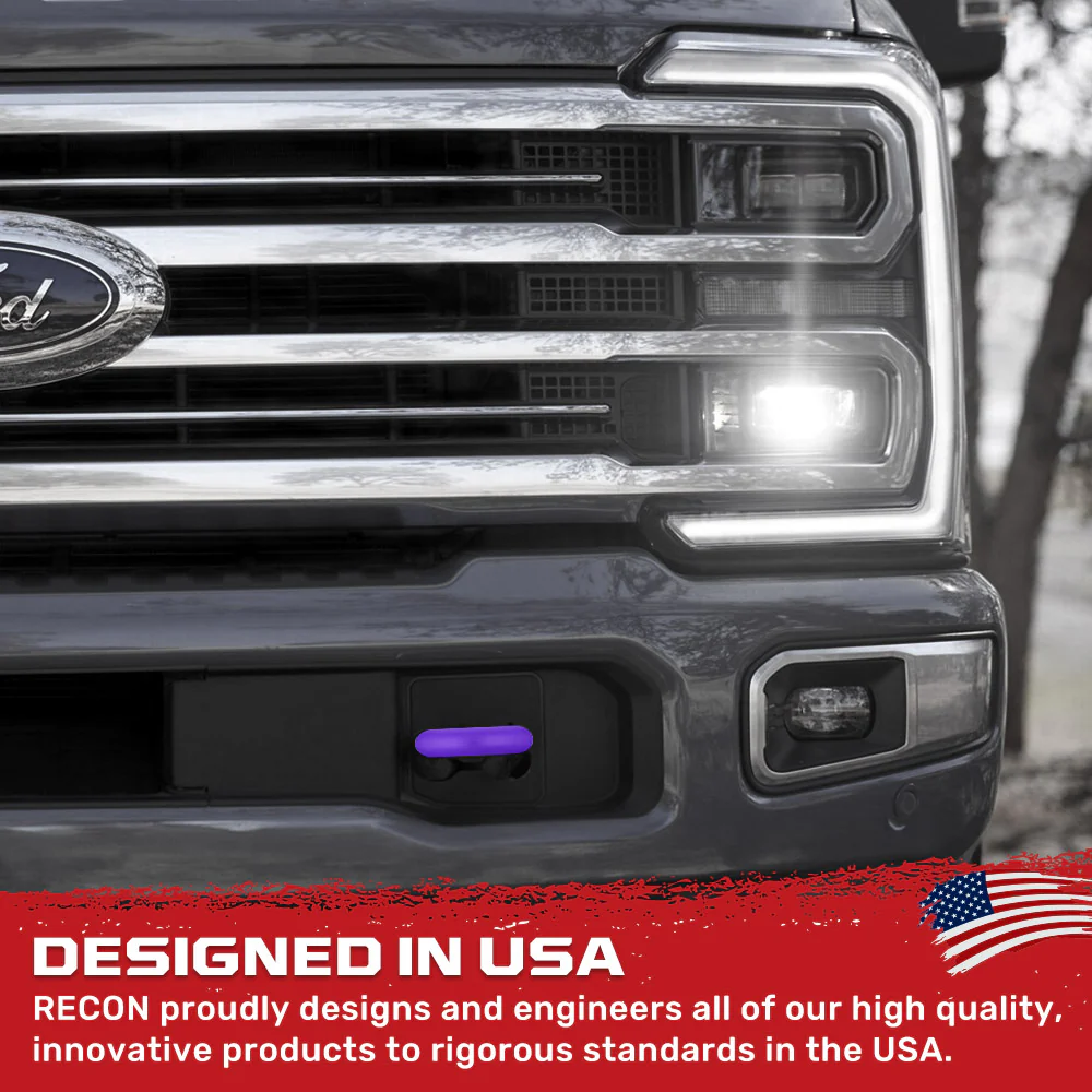 Ford 17-23 Super Duty Tow Hook Covers 2-Piece Set of Silicone Covers Standard & LED Options - Multiple Colors - Image 83