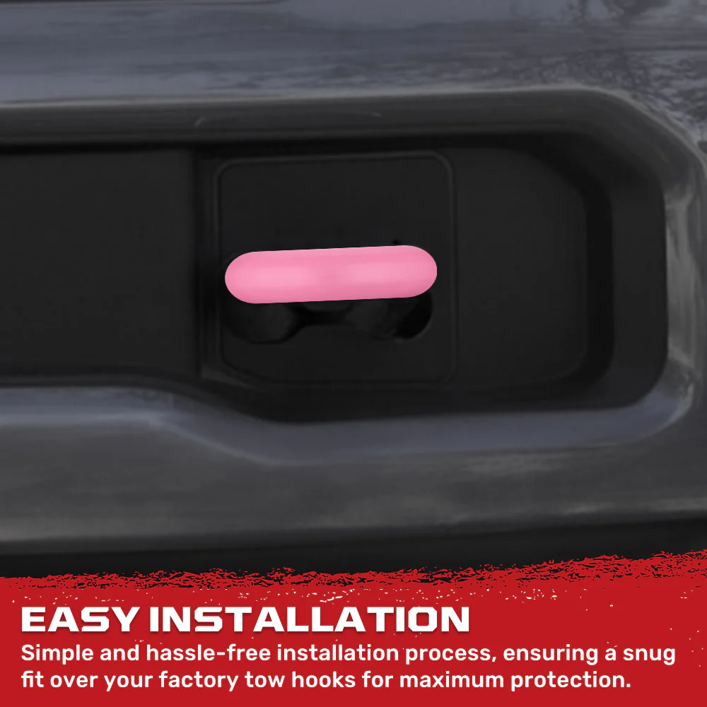 Ford 17-23 Super Duty Tow Hook Covers 2-Piece Set of Silicone Covers Standard & LED Options - Multiple Colors - Image 96