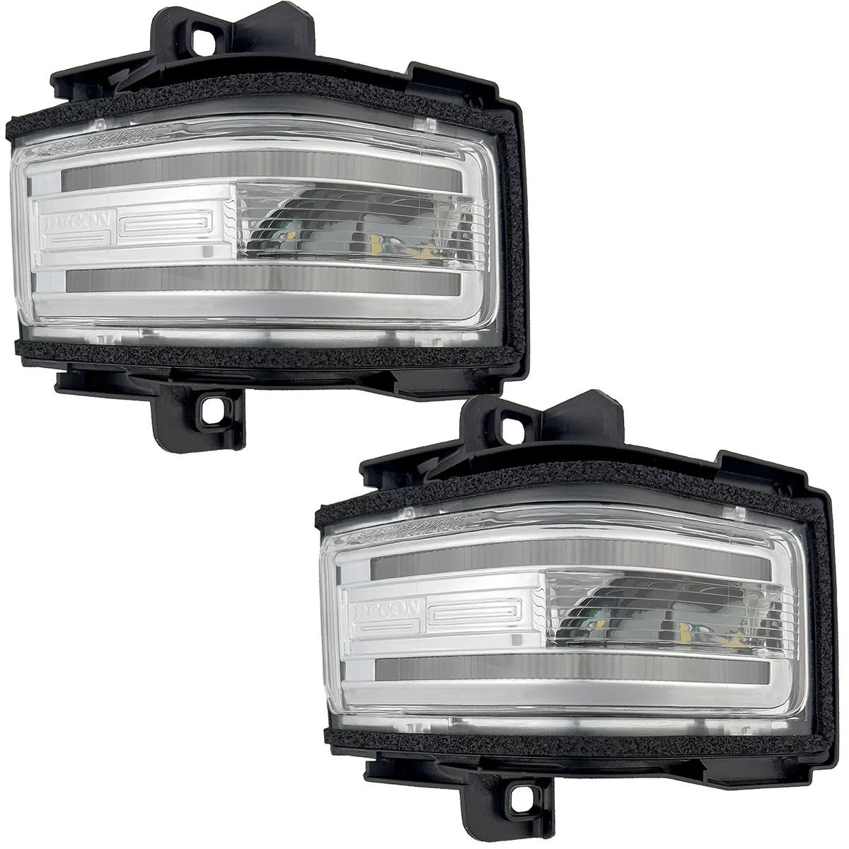 Ford 17-25 Super Duty White DRL LED Side Mirror Lenses - Multiple Lens - Image 22