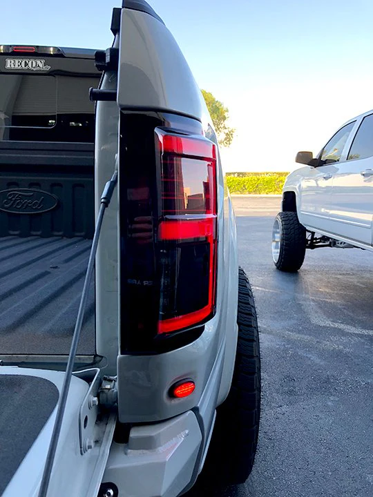 Ford F-150 SVT Raptor 17-20 Ultra Bright OLED Tail Lights (Replaces Factory/OEM LED with BLIS) - Multiple Lens - Image 11