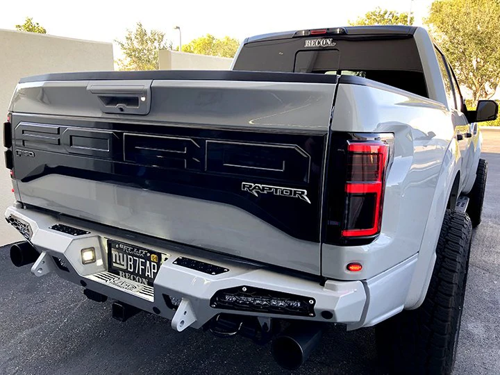 Ford F-150 SVT Raptor 17-20 Ultra Bright OLED Tail Lights (Replaces Factory/OEM LED with BLIS) - Multiple Lens - Image 14