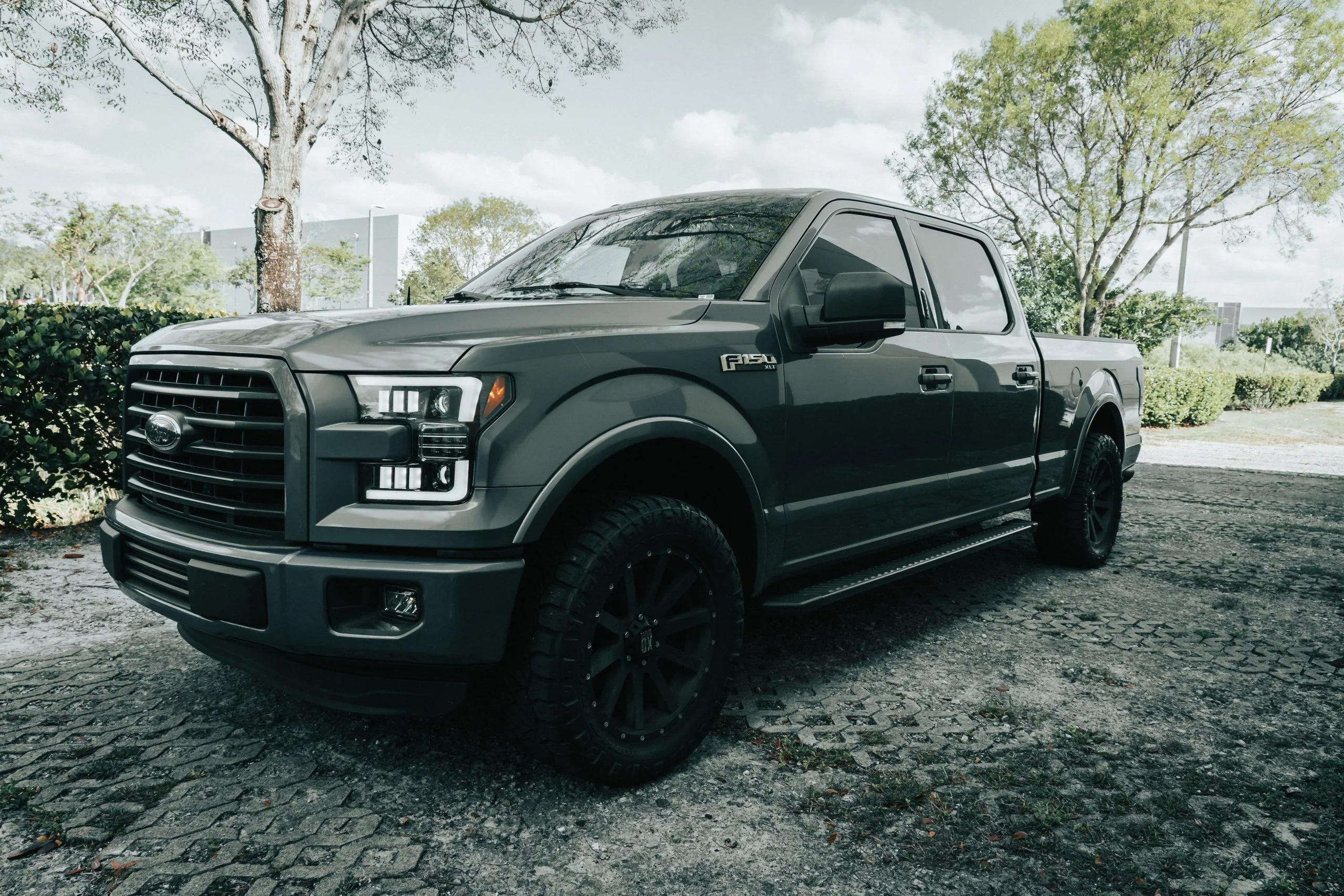 Ford F150 15-17 LED Projector Headlights w/ Ultra High Power Smooth White OLED DRL w/ Scanning Amber Turn Signals (Replaces OEM LED Headlights) - Multiple Styles - Image 9