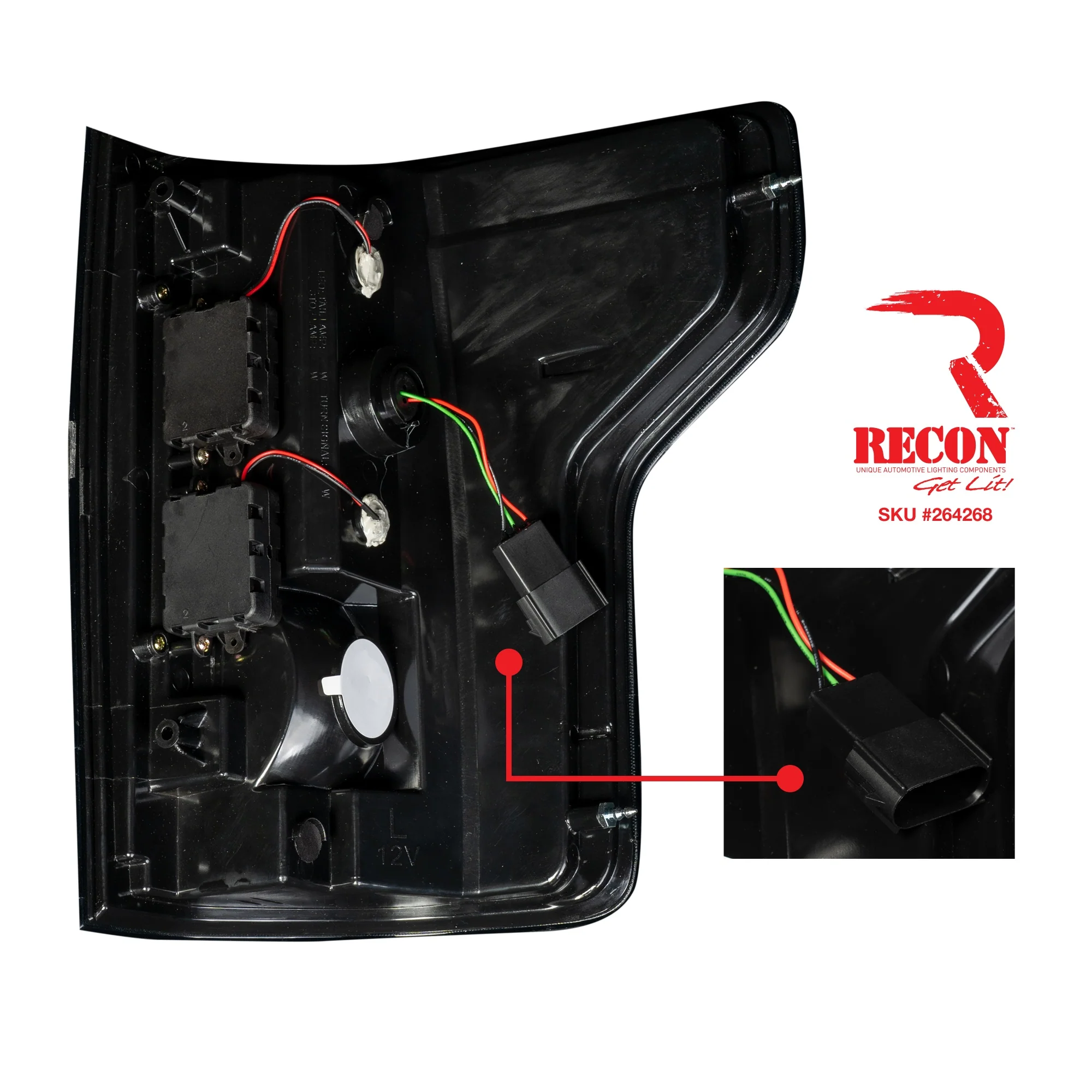 Ford F150 15-17 Ultra Bright LED Tail Lights (Replaces Factory/OEM Halogen Only) - Multiple Lens - Image 6