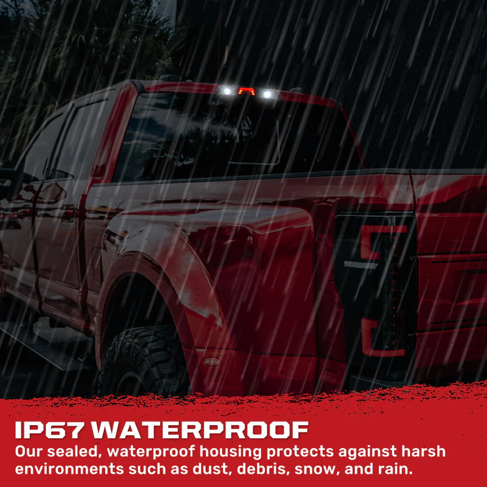 Ford F150 15-24 3rd Brake Light - Fits Models with Cargo Bed Camera - CREE XML LEDs in Smoked Lens - Image 6