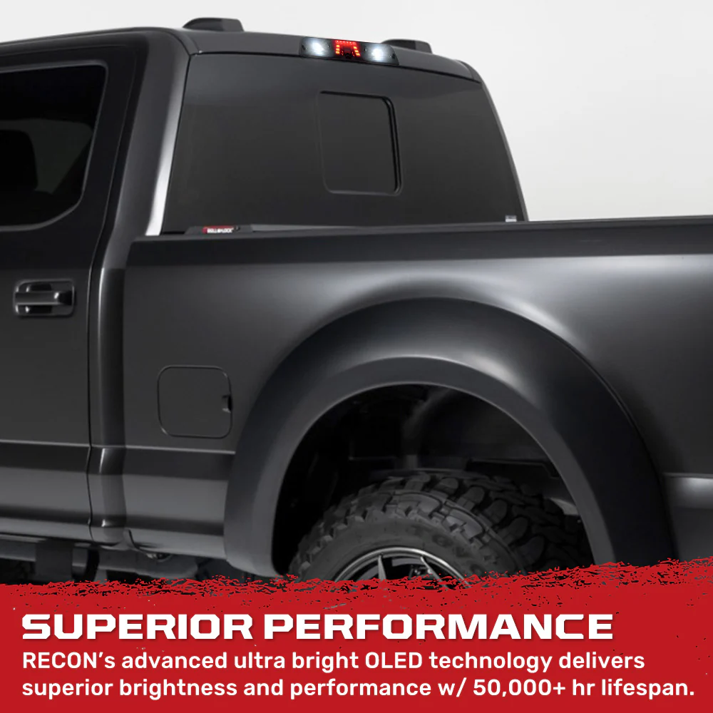 Ford F150 15-24 3rd Brake Light - Fits Models with Cargo Bed Camera - CREE XML LEDs in Smoked Lens - Image 7