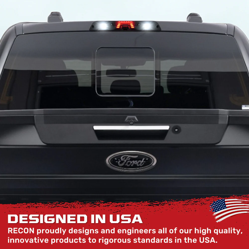 Ford F150 15-24 3rd Brake Light - Fits Models with Cargo Bed Camera - CREE XML LEDs in Smoked Lens - Image 8