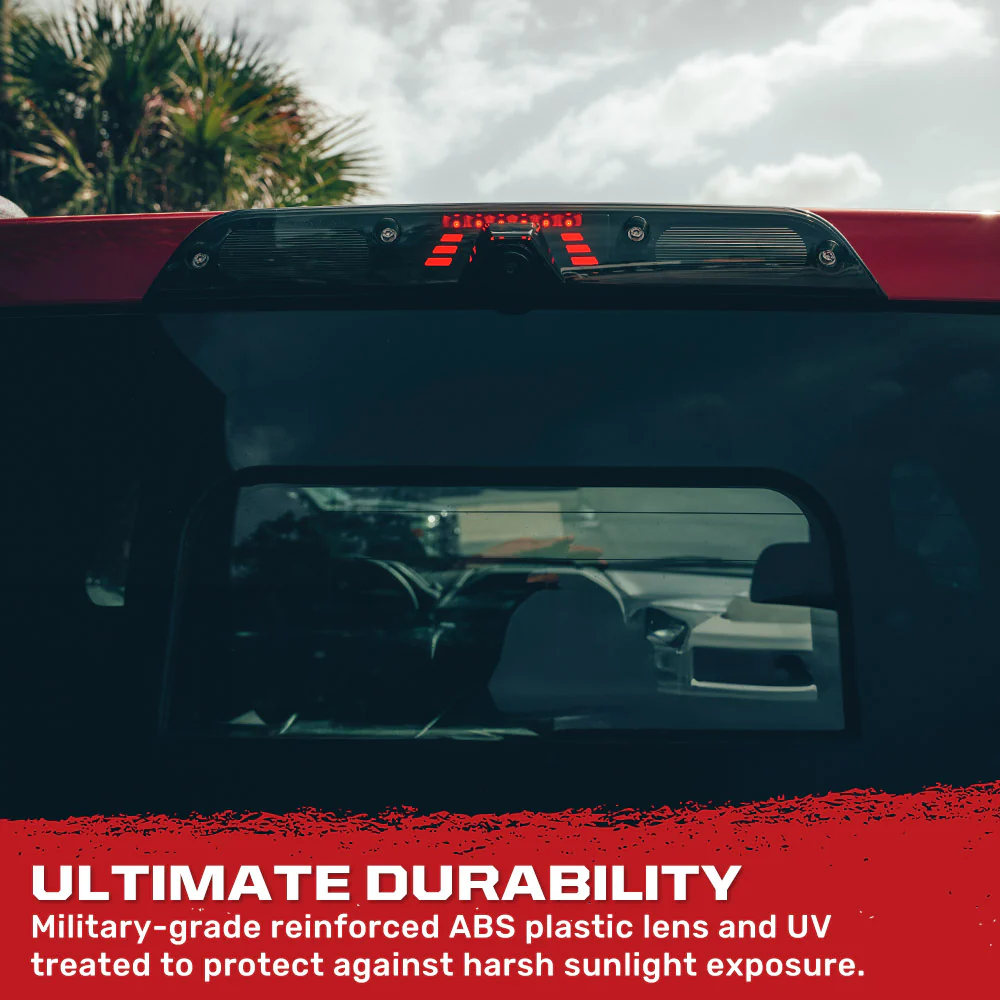 Ford F150 15-24 3rd Brake Light - Fits Models with Cargo Bed Camera - CREE XML LEDs in Smoked Lens - Image 9