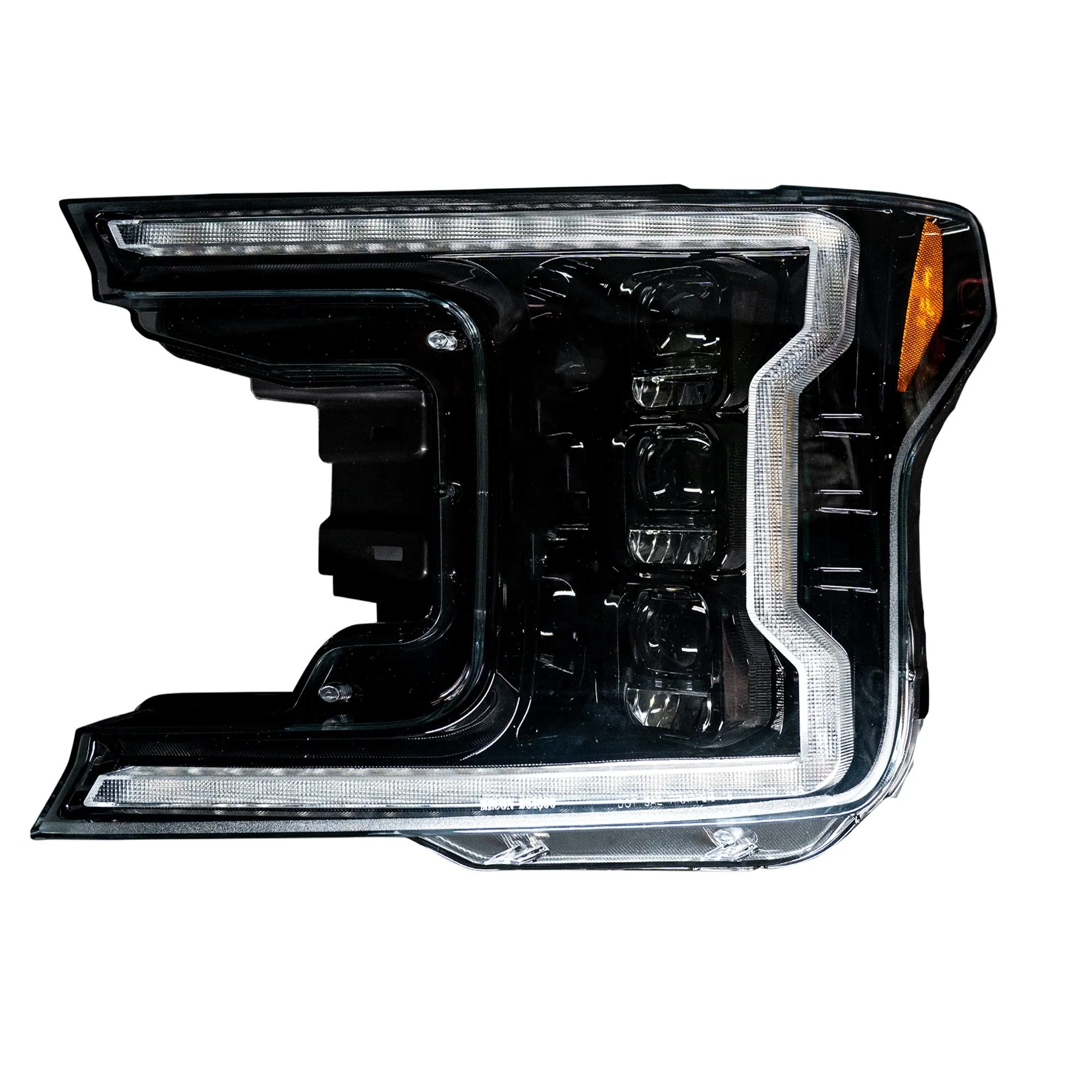 Ford F150 18-20 LED Projector Headlights OLED DRL Scanning LED Turn Signals (Replaces Factory Halogen Headlights) - Multiple Styles - Image 4