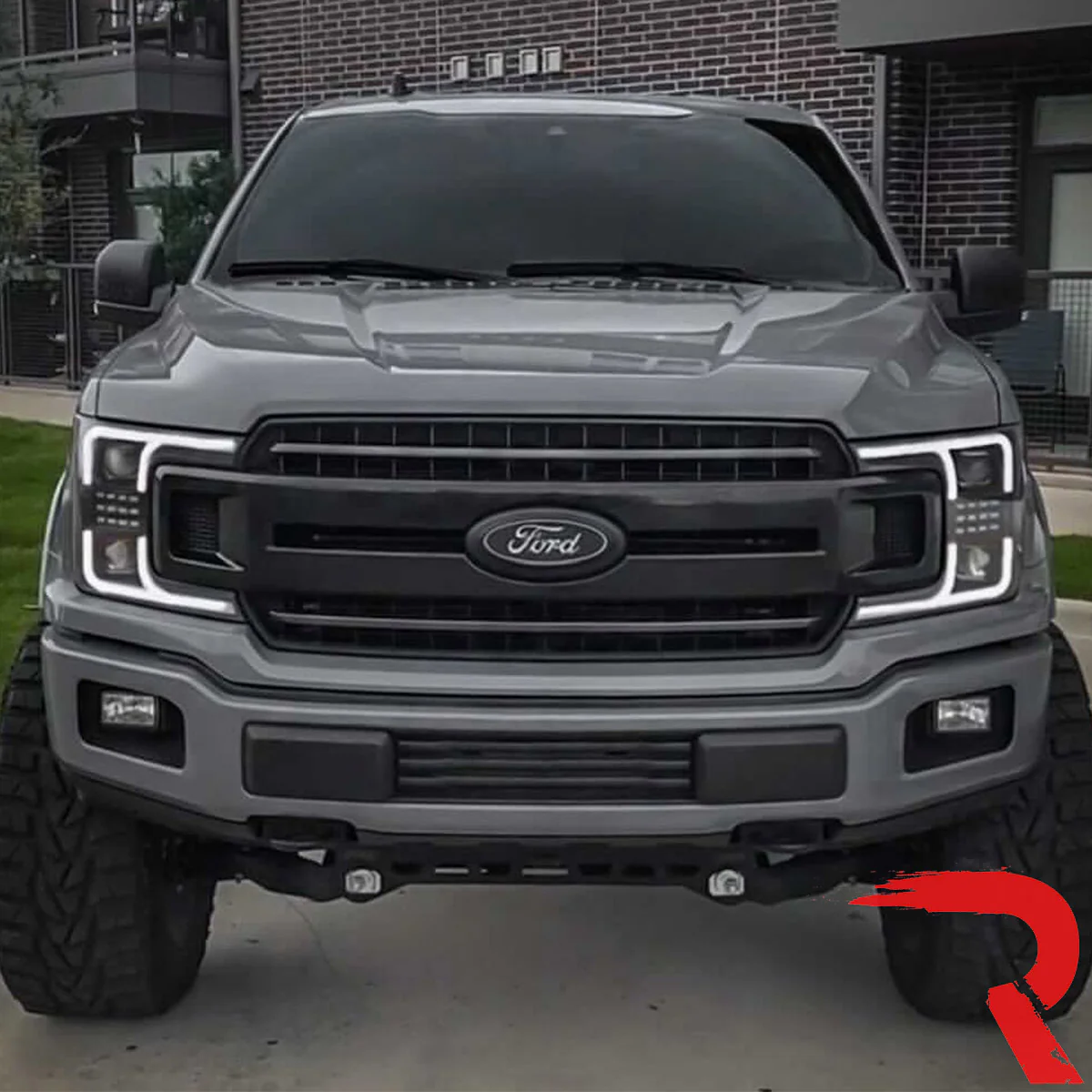 Ford F150 18-20 Projector Headlights OLED DRL Scanning LED Turn Signals (Replaces Factory Halogen Headlights) - Multiple Styles - Image 20
