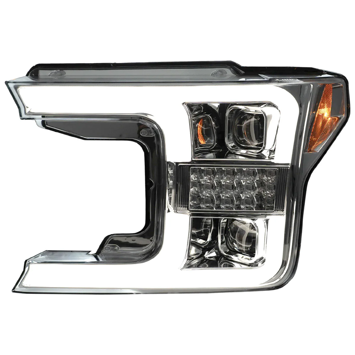 Ford F150 18-20 Projector Headlights OLED DRL Scanning LED Turn Signals (Replaces Factory Halogen Headlights) - Multiple Styles - Image 22