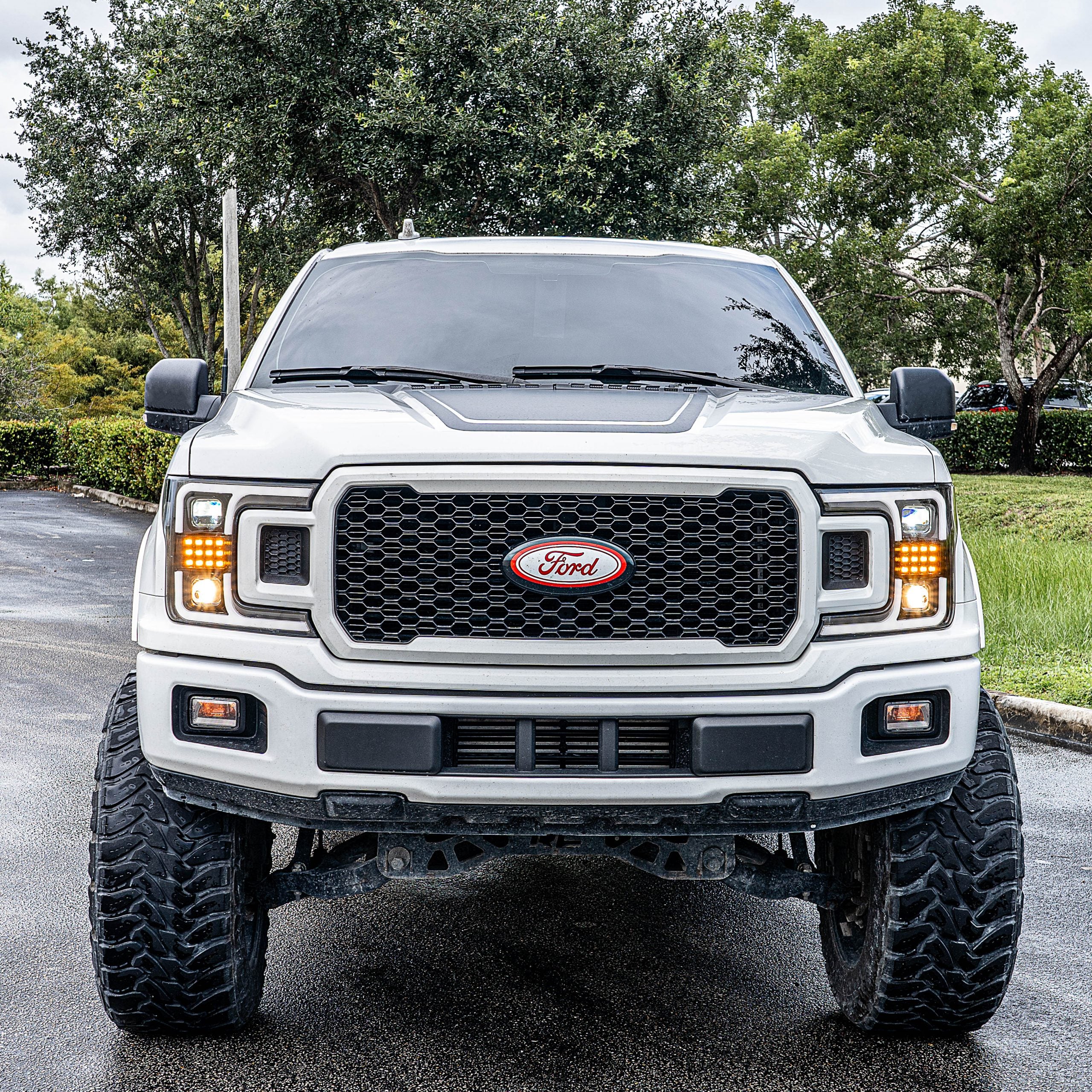 Ford F150 18-20 Projector Headlights OLED DRL Scanning LED Turn Signals (Replaces Factory Halogen Headlights) - Multiple Styles - Image 7