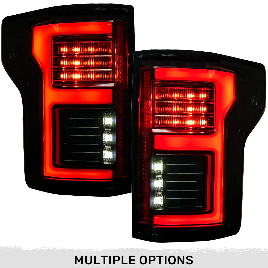 Ford F150 18-20 Ultra Bright OLED Tail Lights (Replaces Factory/OEM LED with BLIS) - Multiple Lens