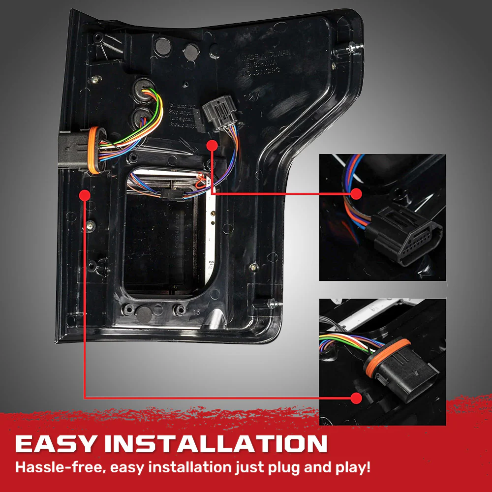Ford F150 18-20 Ultra Bright OLED Tail Lights (Replaces Factory/OEM LED with BLIS) - Multiple Lens - Image 21