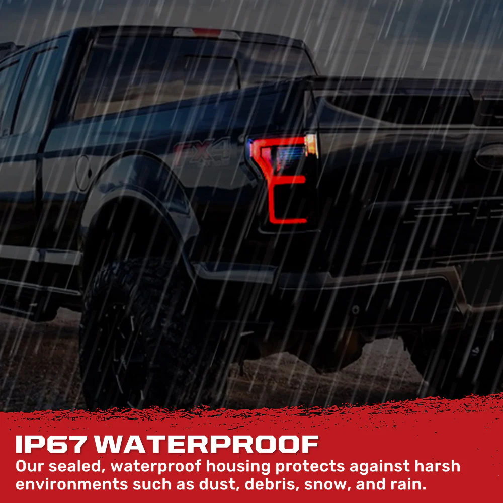 Ford F150 18-20 Ultra Bright OLED Tail Lights (Replaces Factory/OEM LED with BLIS) - Multiple Lens - Image 30