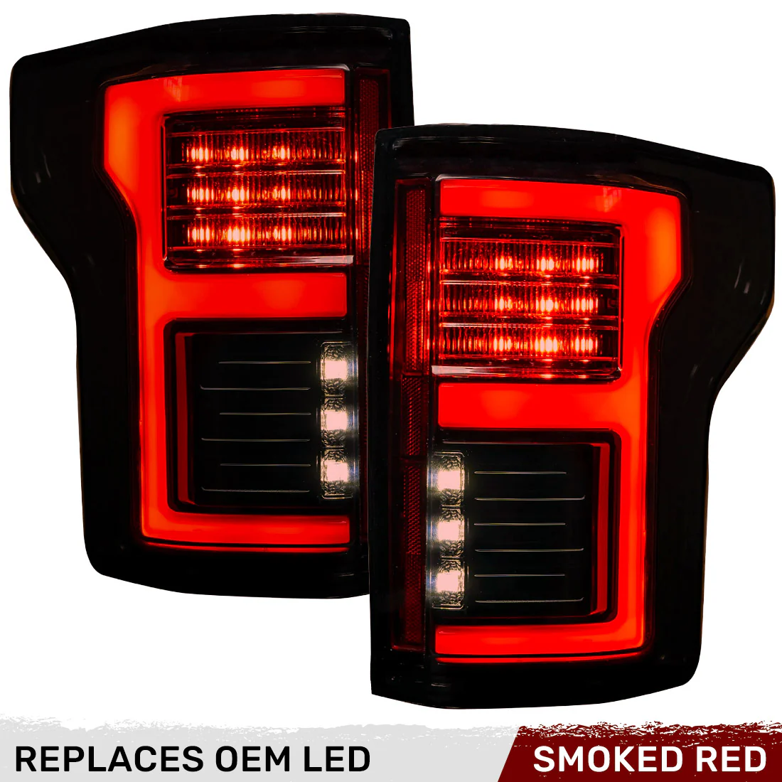 Ford F150 18-20 Ultra Bright OLED Tail Lights (Replaces Factory/OEM LED with BLIS) - Multiple Lens - Image 32