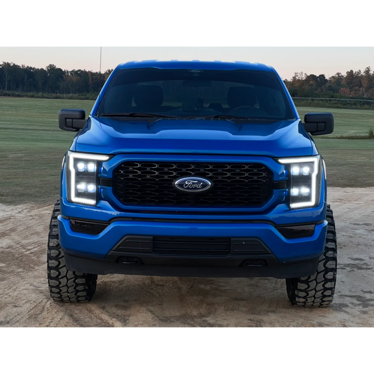 Ford F150 21-23 Full LED Projector Headlights w/ Ultra High Power Smooth OLED DRL & Scanning Switchback Amber Turn Signals (Replaces OEM Halogen Only) - Multiple Options - Image 3