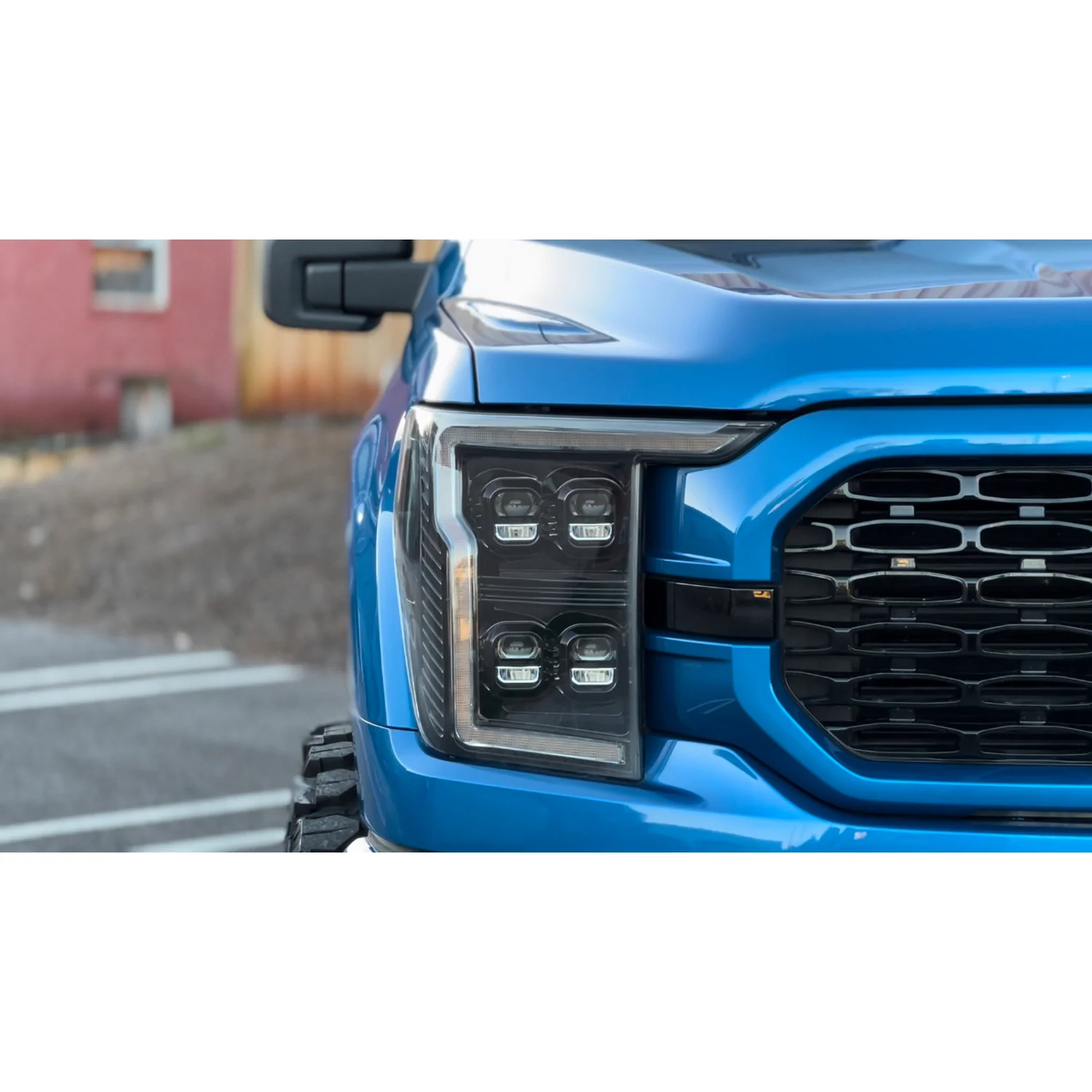 Ford F150 21-23 Full LED Projector Headlights w/ Ultra High Power Smooth OLED DRL & Scanning Switchback Amber Turn Signals (Replaces OEM Halogen Only) - Multiple Options - Image 5