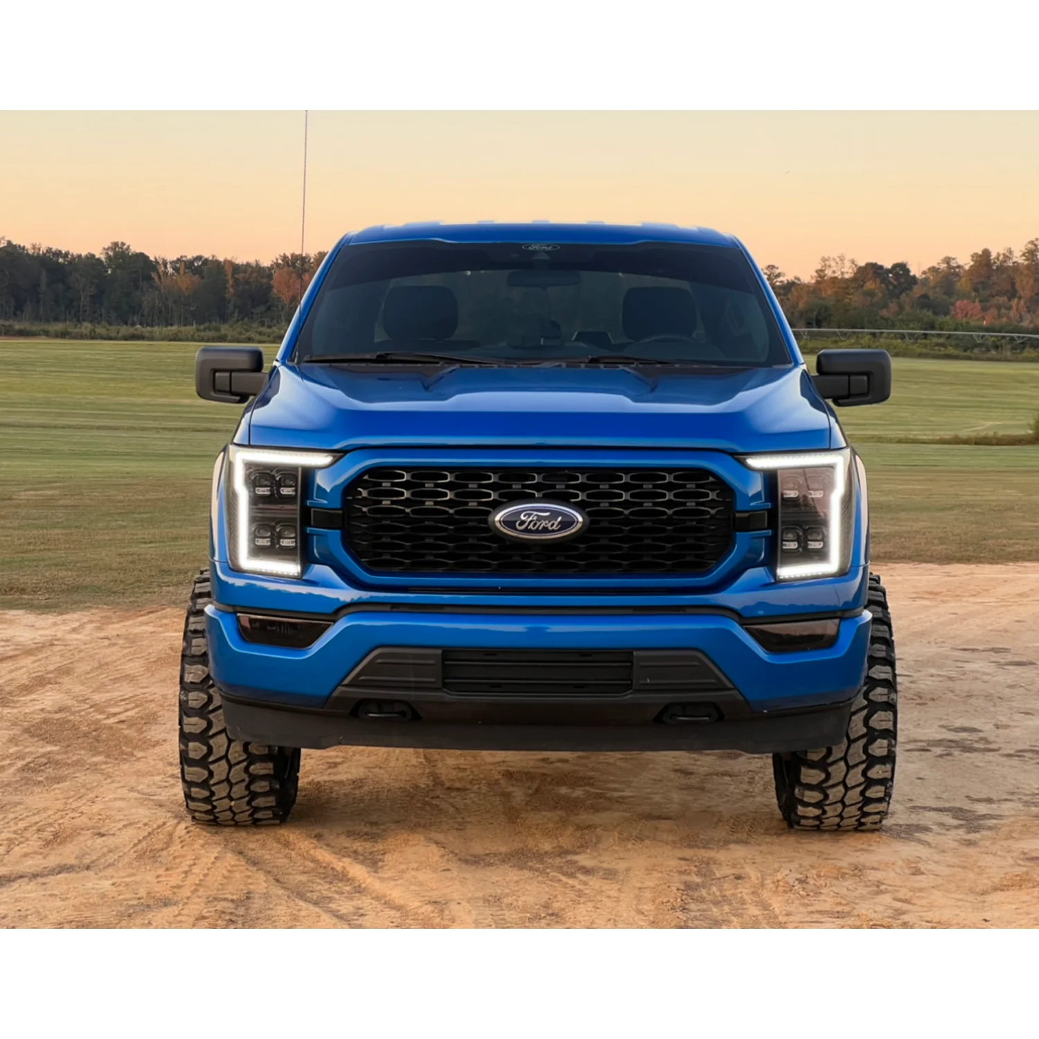 Ford F150 21-23 Full LED Projector Headlights w/ Ultra High Power Smooth OLED DRL & Scanning Switchback Amber Turn Signals (Replaces OEM Halogen Only) - Multiple Options - Image 8