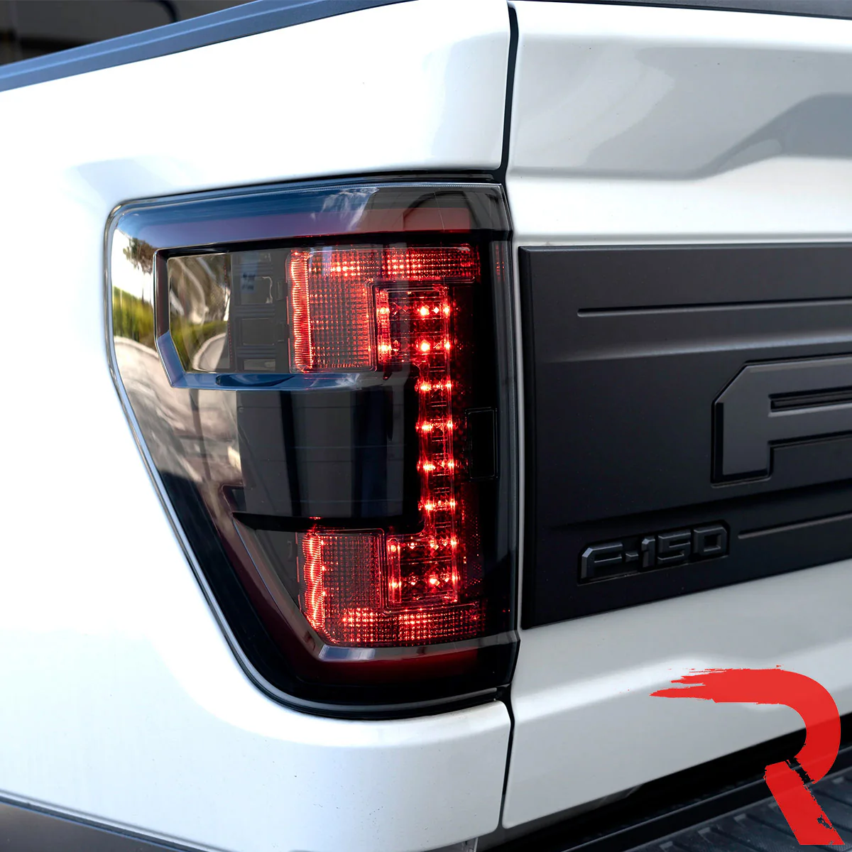 Ford F150 21-23 Ultra Bright OLED Tail Lights w/ Startup Light Sequence (Replaces Factory Halogen Tail Lights w/ BLIS Only) - Multiple Lens - Image 25