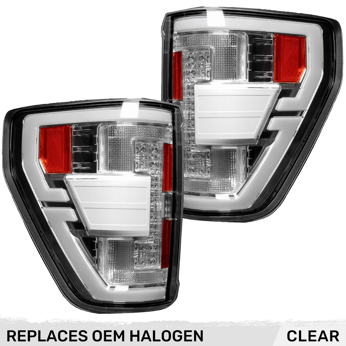 Ford F150 21-23 Ultra Bright OLED Tail Lights w/ Startup Light Sequence (Replaces Factory Halogen Tail Lights w/ BLIS Only) - Multiple Lens - Image 52