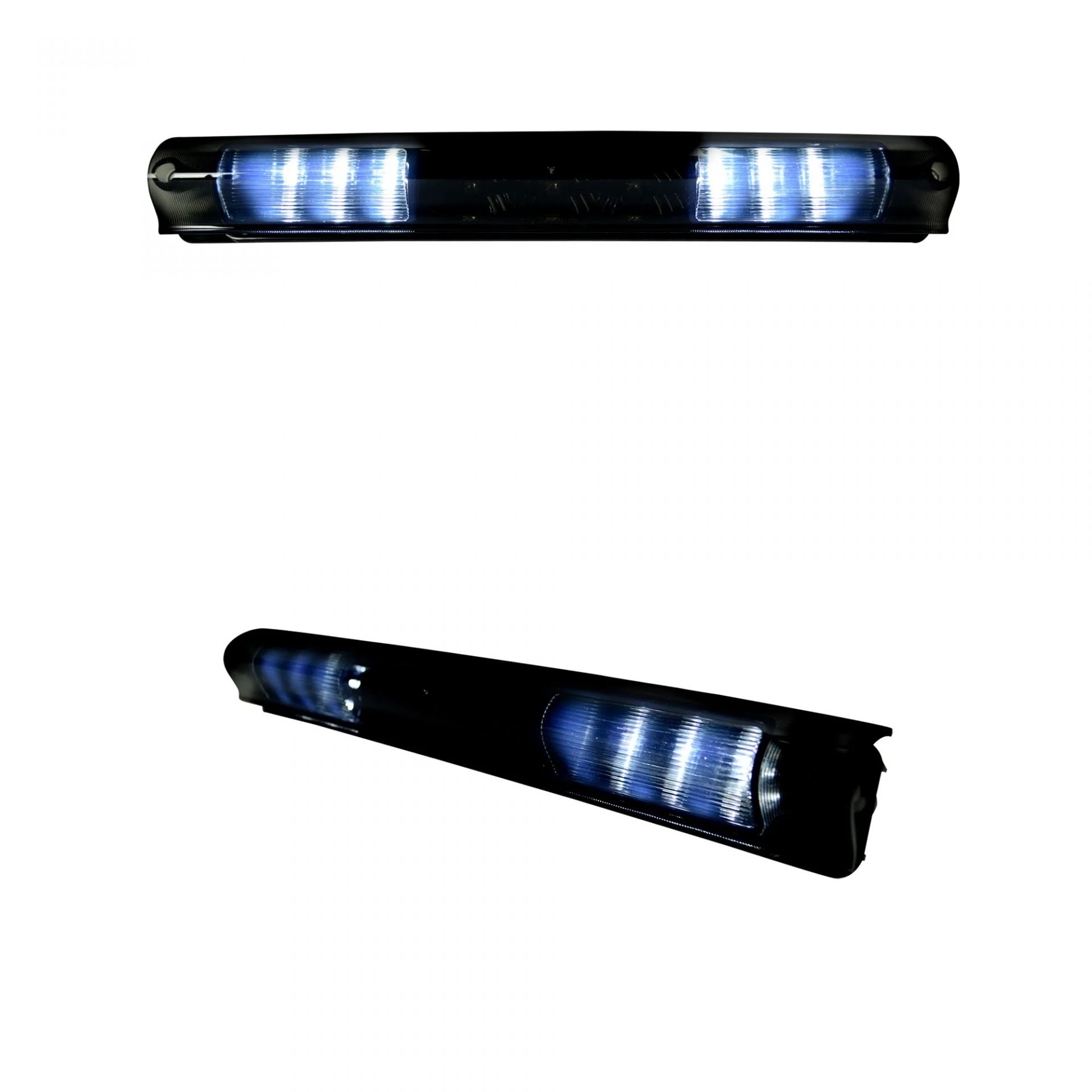 Ford F150 97-03 & F250 Light Duty 97-03 - Red LED 3rd Brake Light Kit with White LED Cargo Lights with Smoked Lens - Image 2
