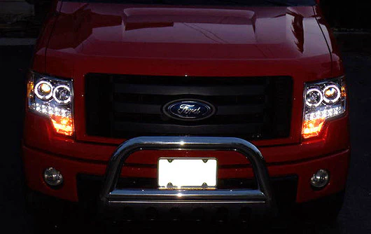 Ford F150 & Raptor 09-14 Projector Headlights in Clear/Chrome - Image 5