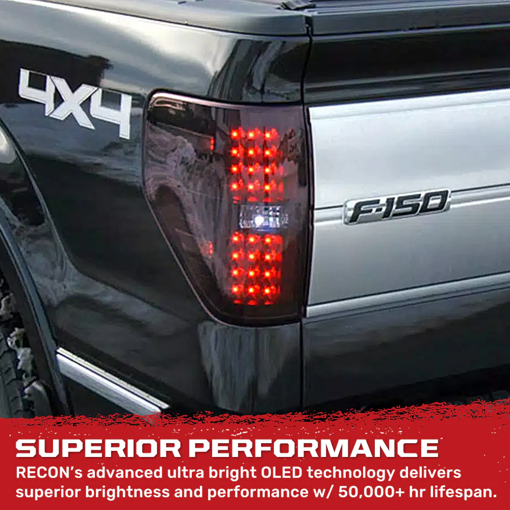 Ford F150 & Raptor 09-14 Ultra Bright LED Tail Lights - Multiple Lens - Image 16