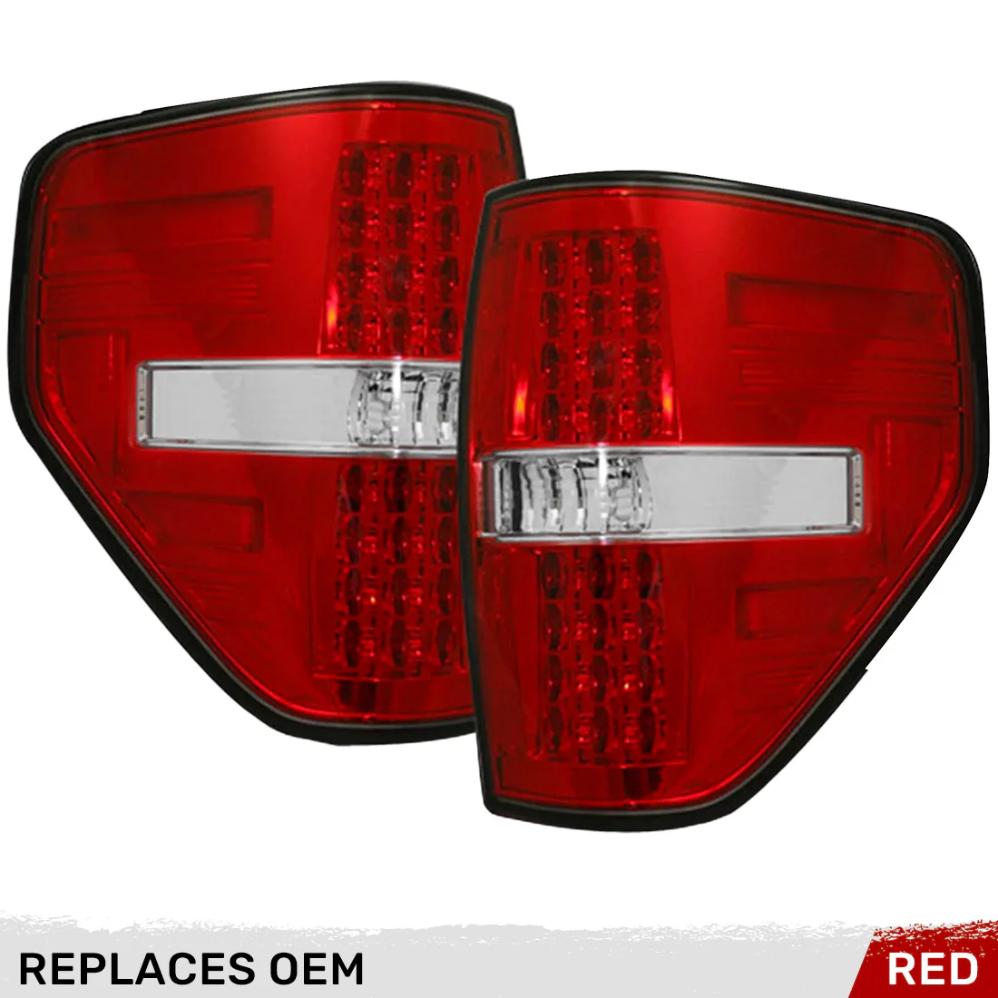 Ford F150 & Raptor 09-14 Ultra Bright LED Tail Lights - Multiple Lens - Image 23