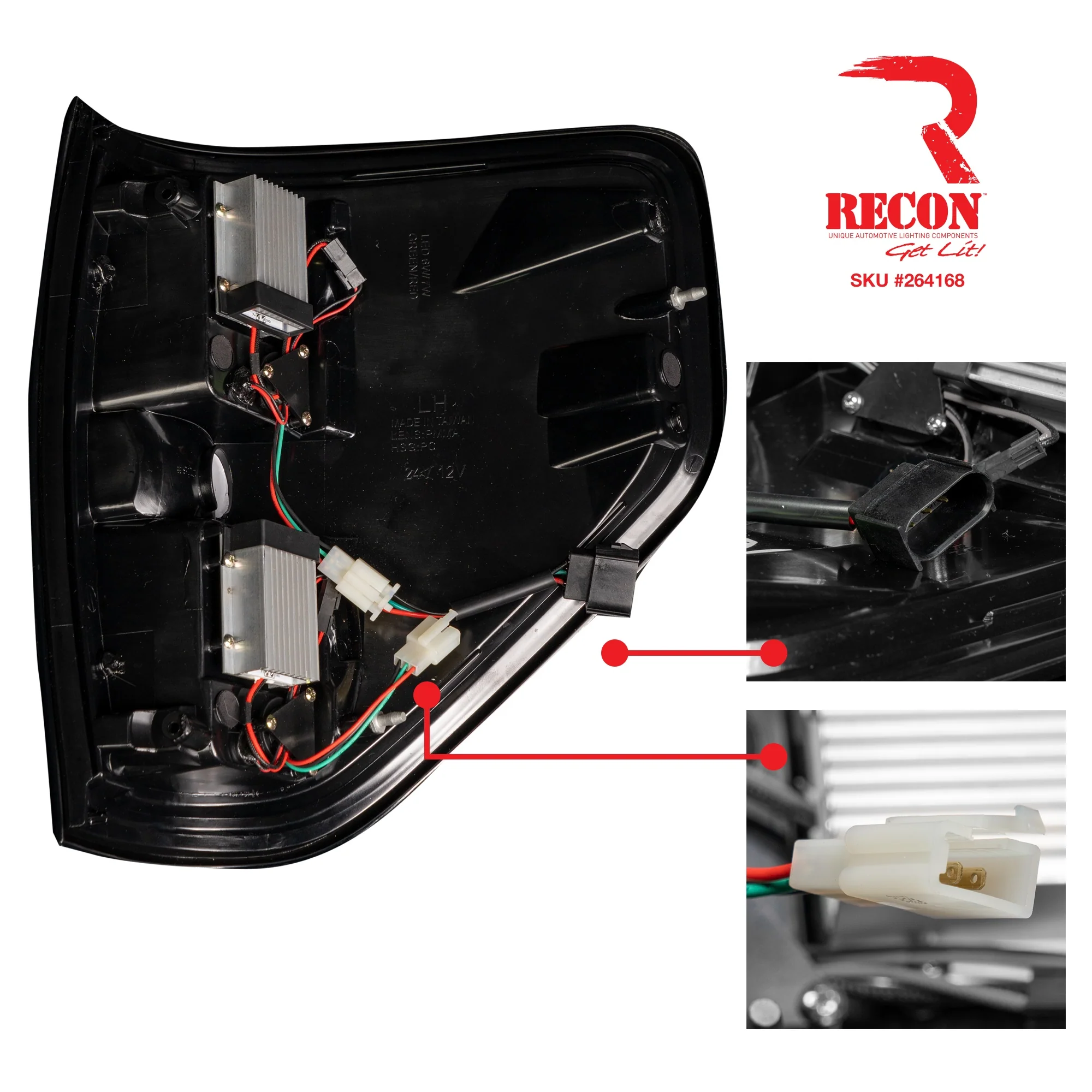 Ford F150 & Raptor 09-14 Ultra Bright LED Tail Lights - Multiple Lens - Image 6