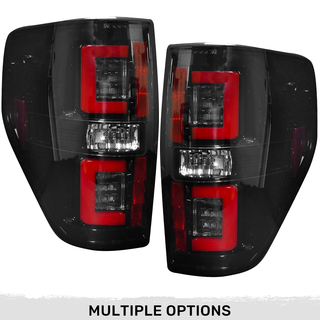 Ford F150 & Raptor 09-14 Ultra Bright OLED Tail Lights - Multiple Lens