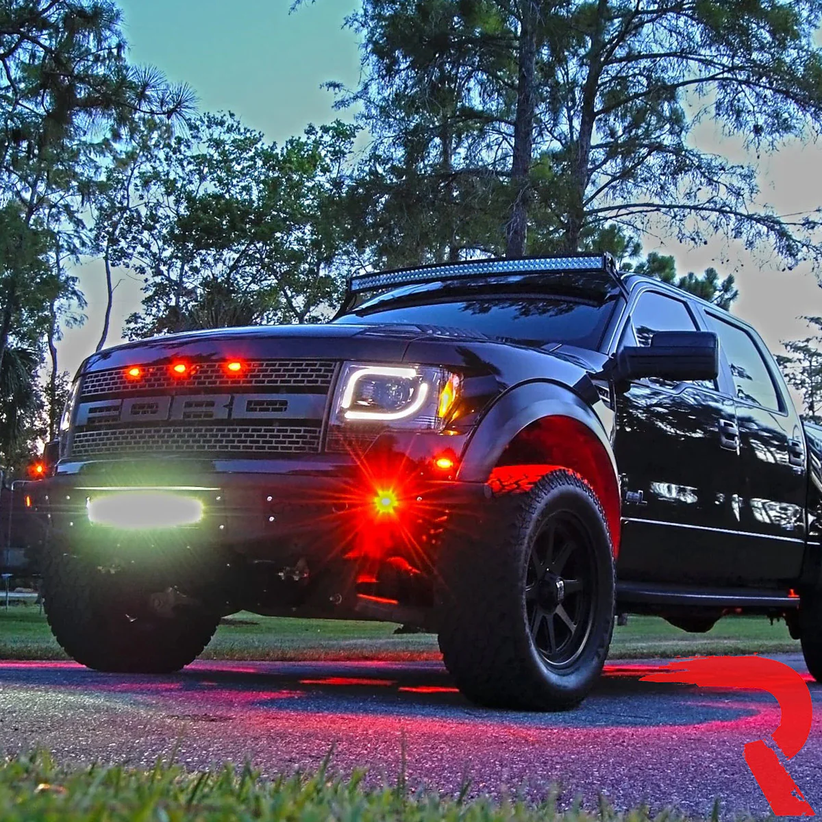 Ford F150 & Raptor 13-14 Projector Headlights Ultra High Power White LED DRL w/ Amber Turn Signals - Multiple Styles - Image 24