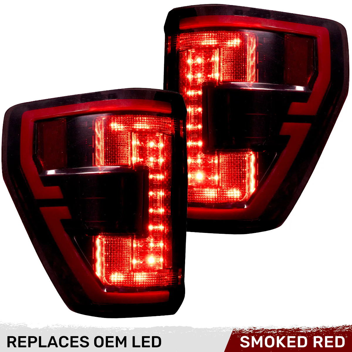Ford F150 & Raptor 21-23 Ultra Bright OLED Tail Lights w/ Startup Light Sequence (Replaces Factory LED Tail Lights w/ BLIS Only) - Multiple Lens - Image 37