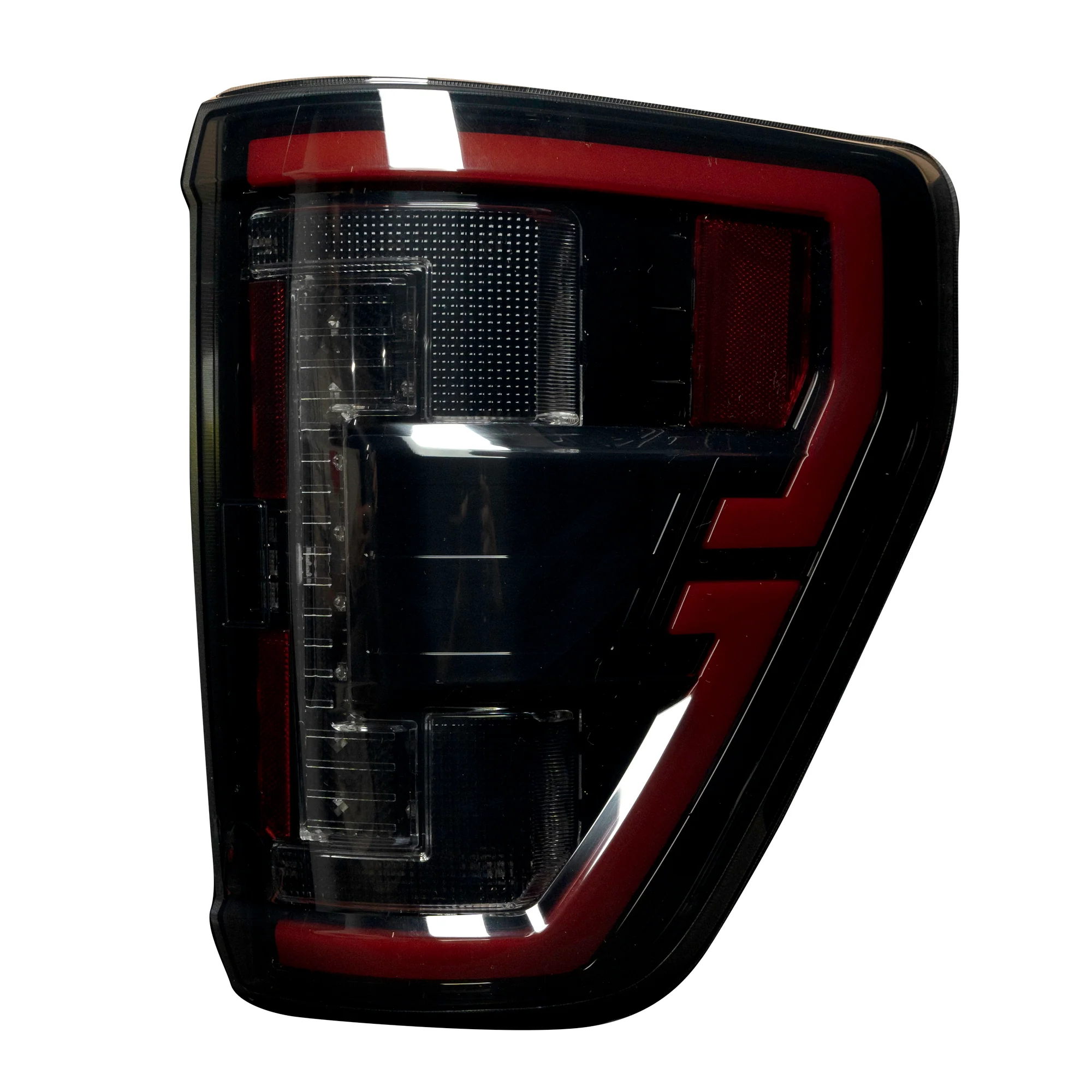 Ford F150 & Raptor 21-23 Ultra Bright OLED Tail Lights w/ Startup Light Sequence (Replaces Factory LED Tail Lights w/ BLIS Only) - Multiple Lens - Image 4