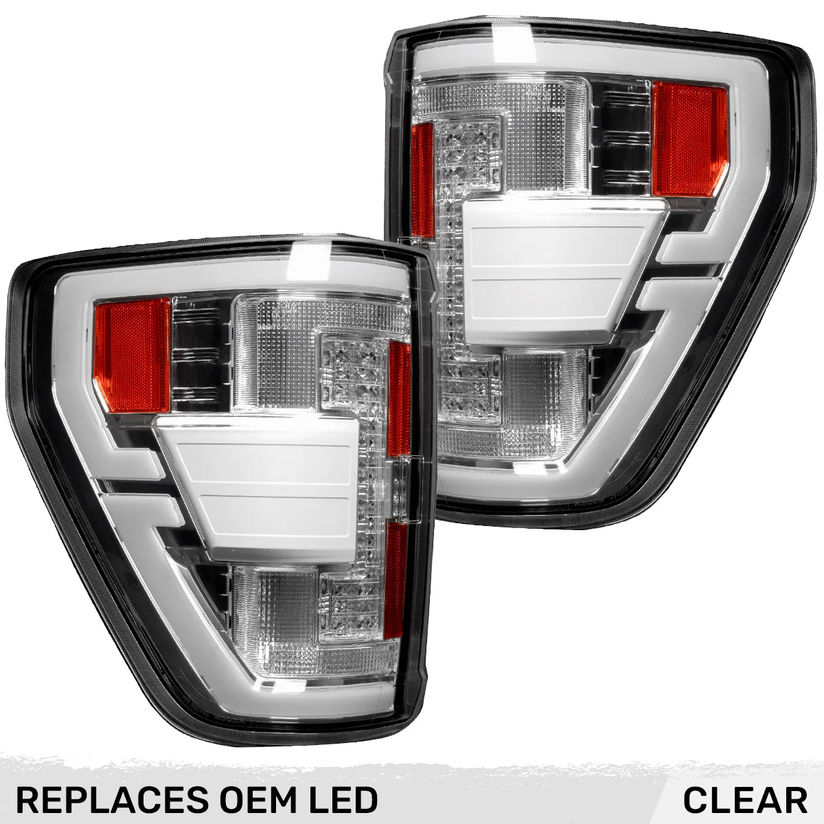 Ford F150 & Raptor 21-23 Ultra Bright OLED Tail Lights w/ Startup Light Sequence (Replaces Factory LED Tail Lights w/ BLIS Only) - Multiple Lens - Image 51