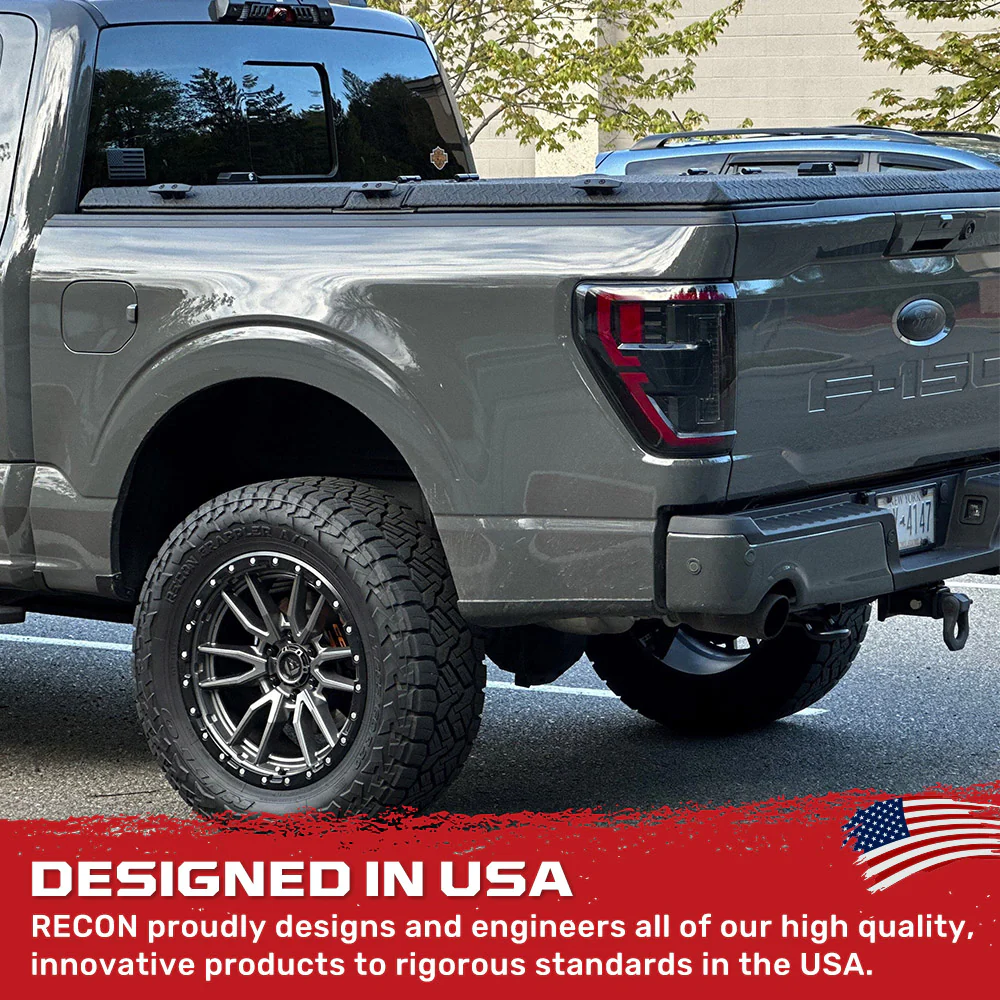 Ford F150 & Raptor 21-23 Ultra Bright OLED Tail Lights w/ Startup Light Sequence (Replaces Factory LED Tail Lights w/ BLIS Only) - Multiple Lens - Image 8