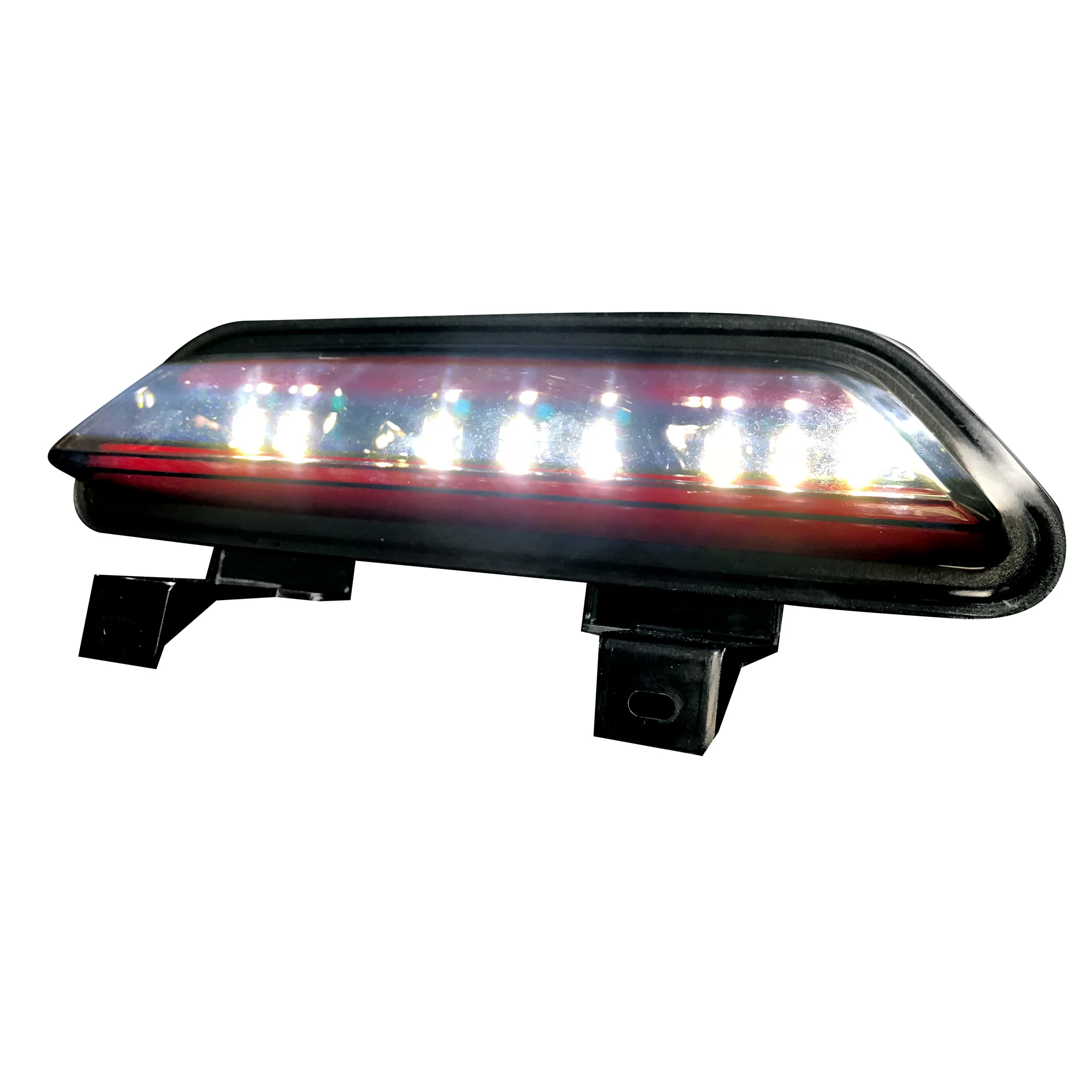 Ford Mustang 15-17 Rear Bumper Center Fender Light Kit LED Clear - Image 4
