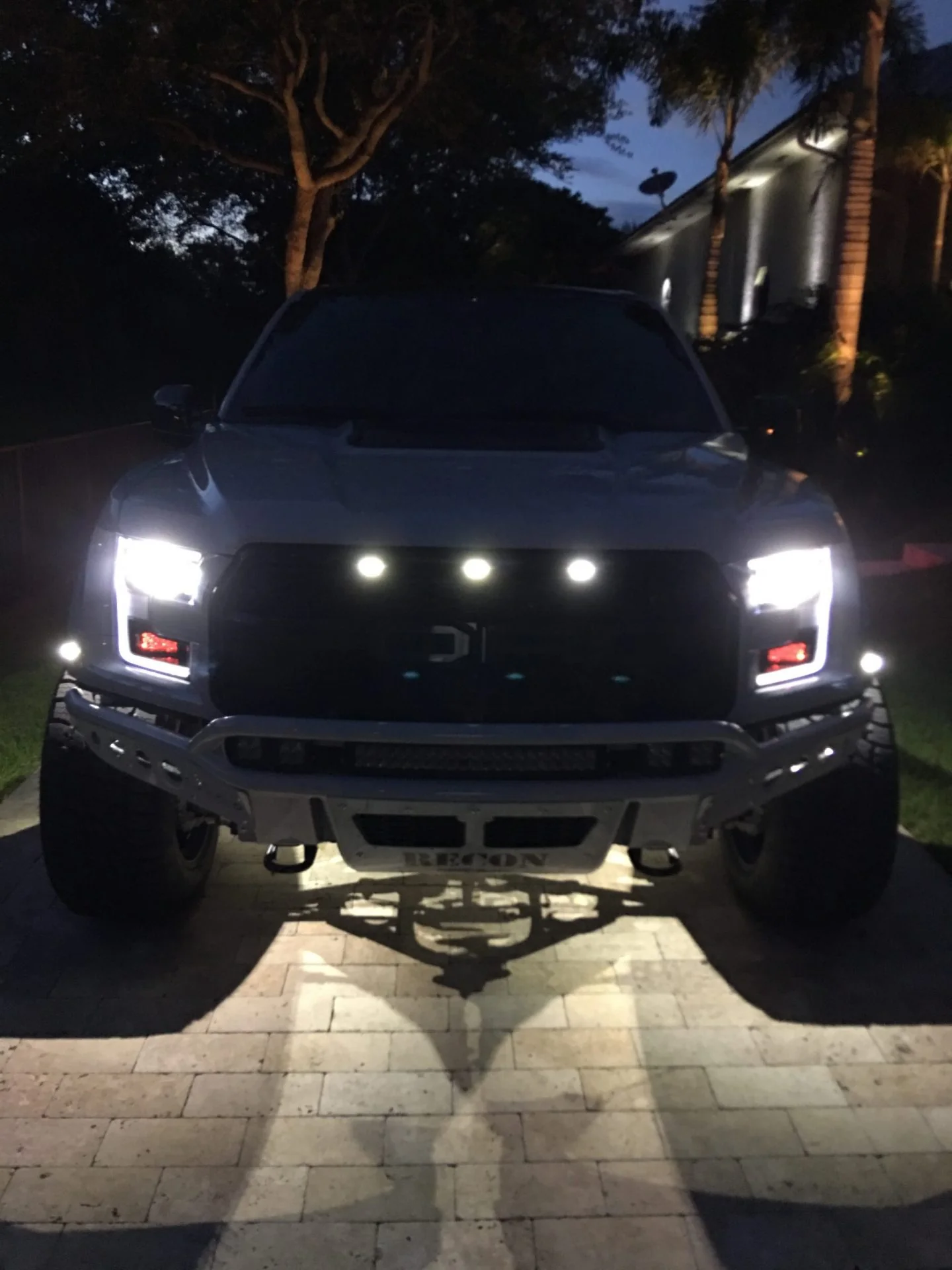 Ford Raptor 09-14 Fender Light Amber & Red LED in Smoked w/ Black Trim - Image 3