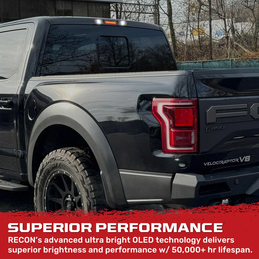 Ford Raptor 17-20 3rd Brake Light Kit with CREE XML LEDs in Black / Smoked Lens - Image 6
