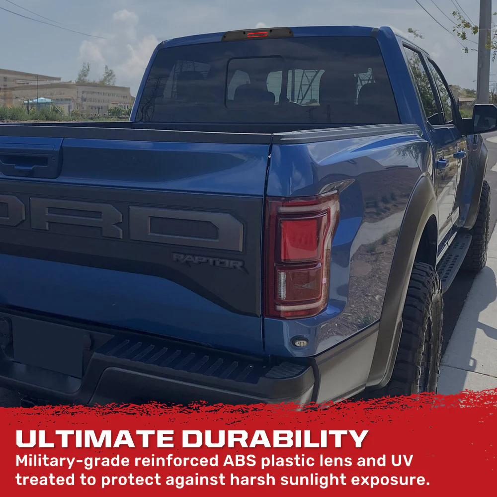 Ford Raptor 17-20 3rd Brake Light Kit with CREE XML LEDs in Black / Smoked Lens - Image 7