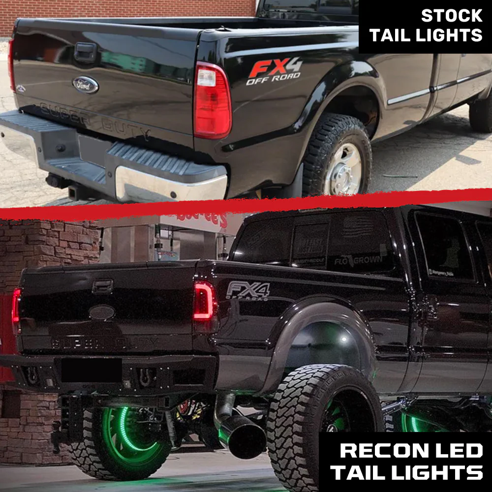 Ford Super Duty 08-16 (F250, F350, F450, F550) Tail Lights OLED - Multiple Options - Image 5